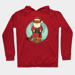 Tiger Santa Hoodie